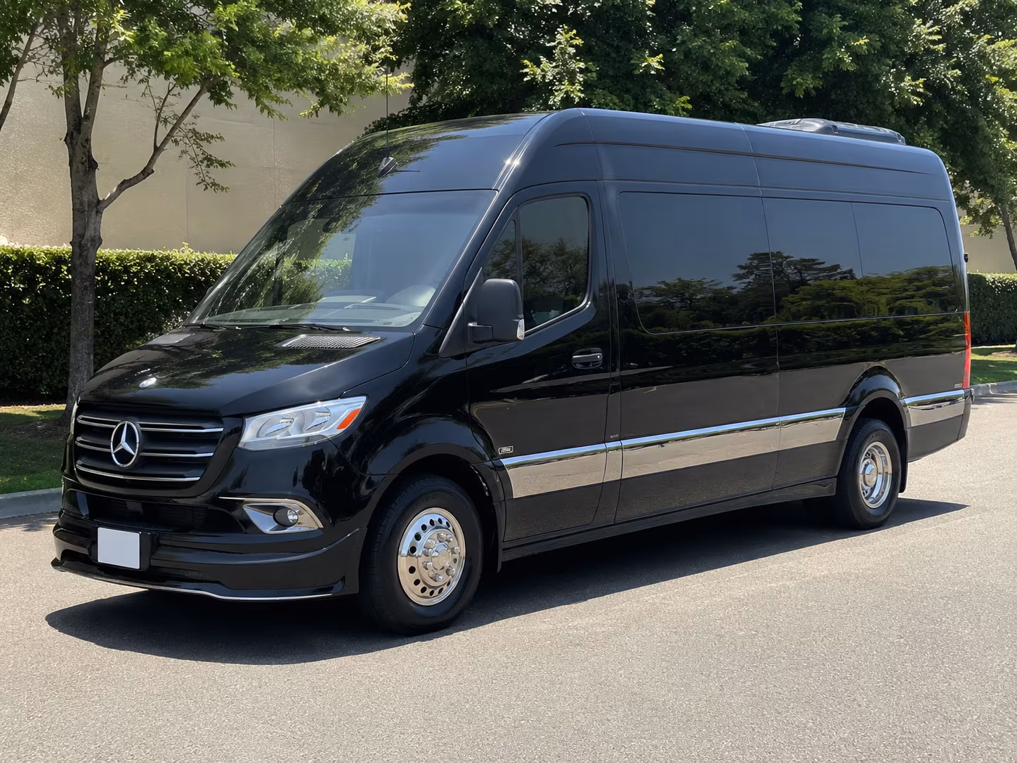 sprinter van transportation for prom groups from yonkers high schools and school districts