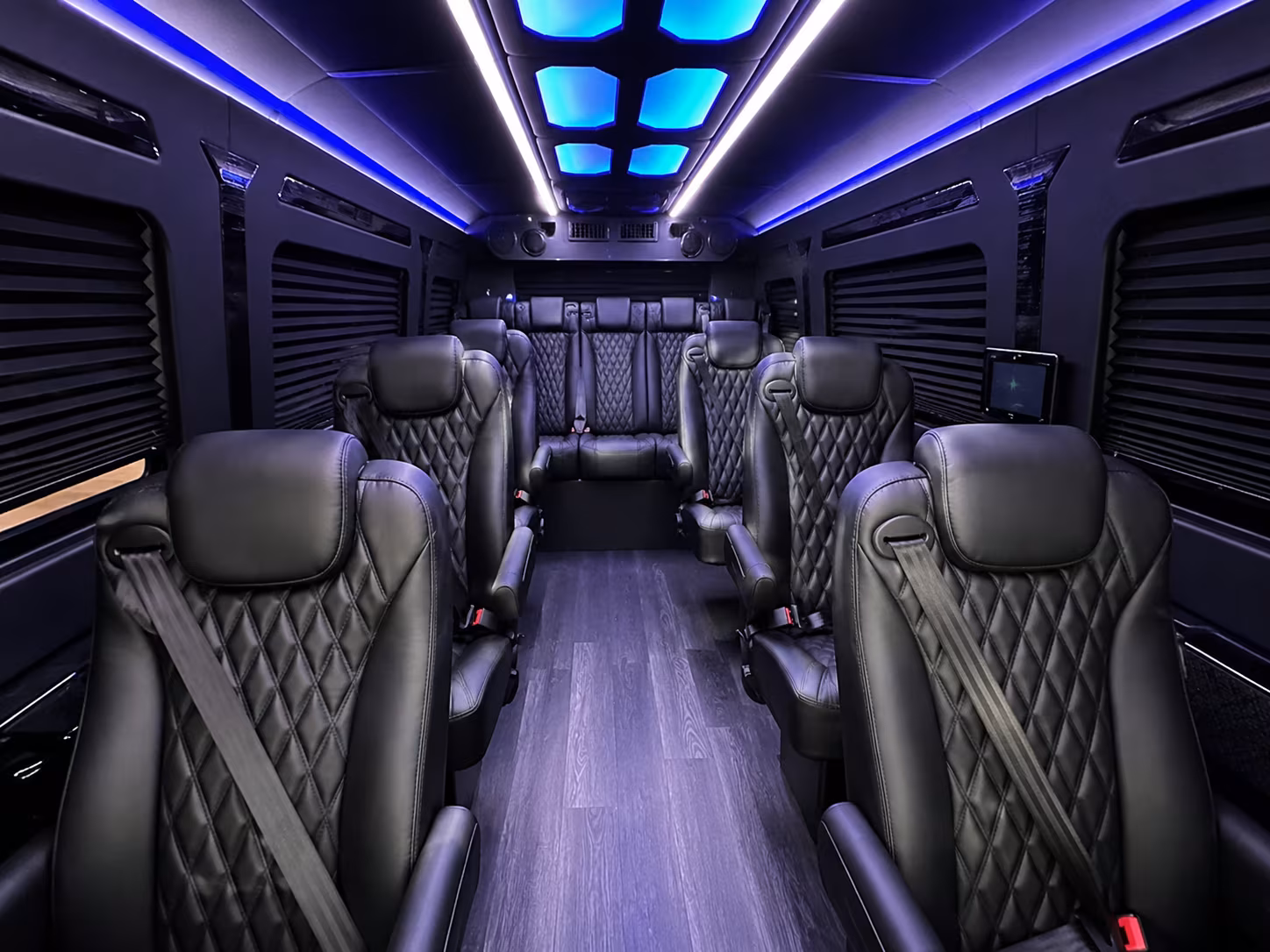 yonkers 10 passenger sprinter van inside