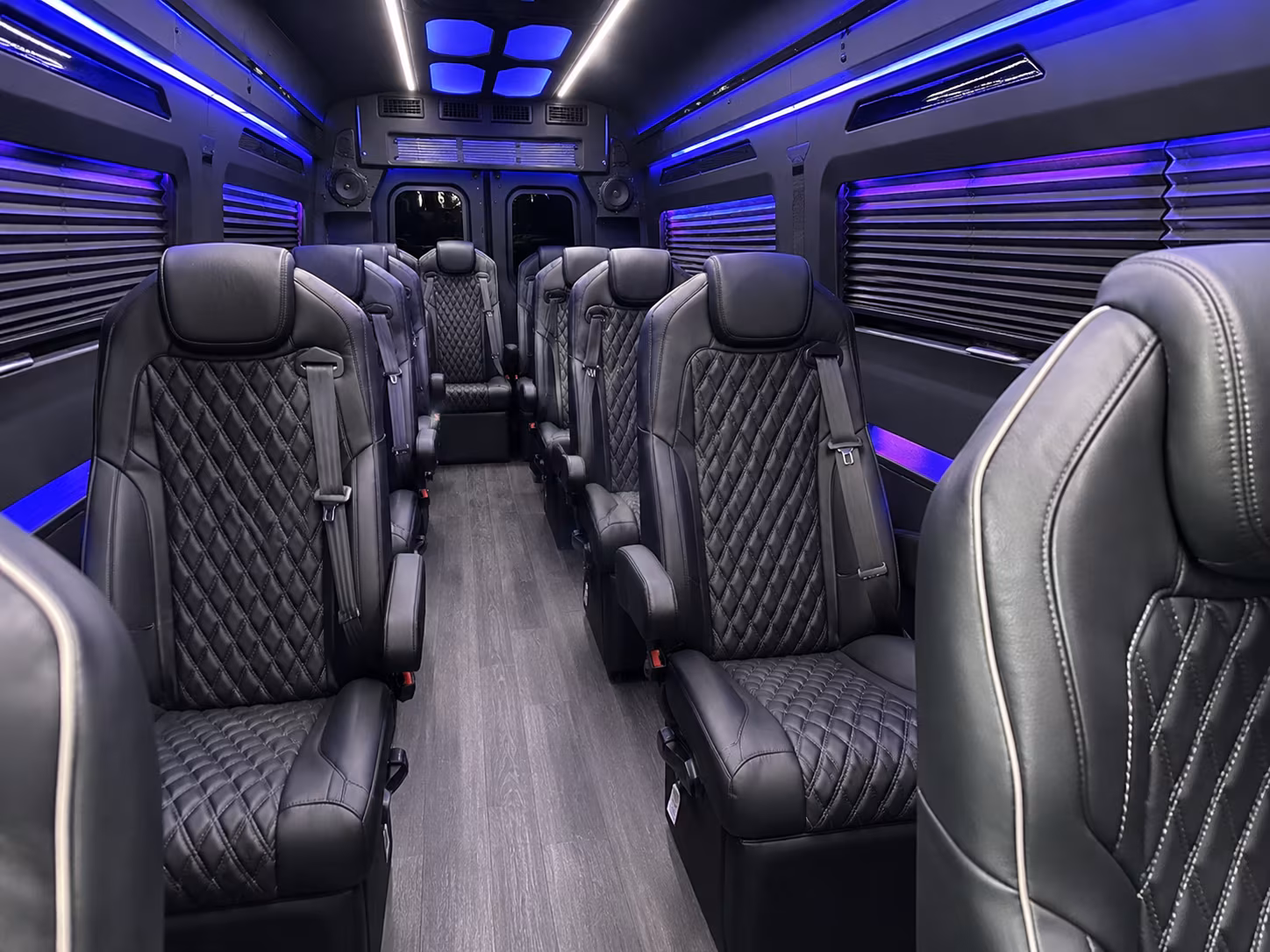 yonkers 12 passenger sprinter van interior