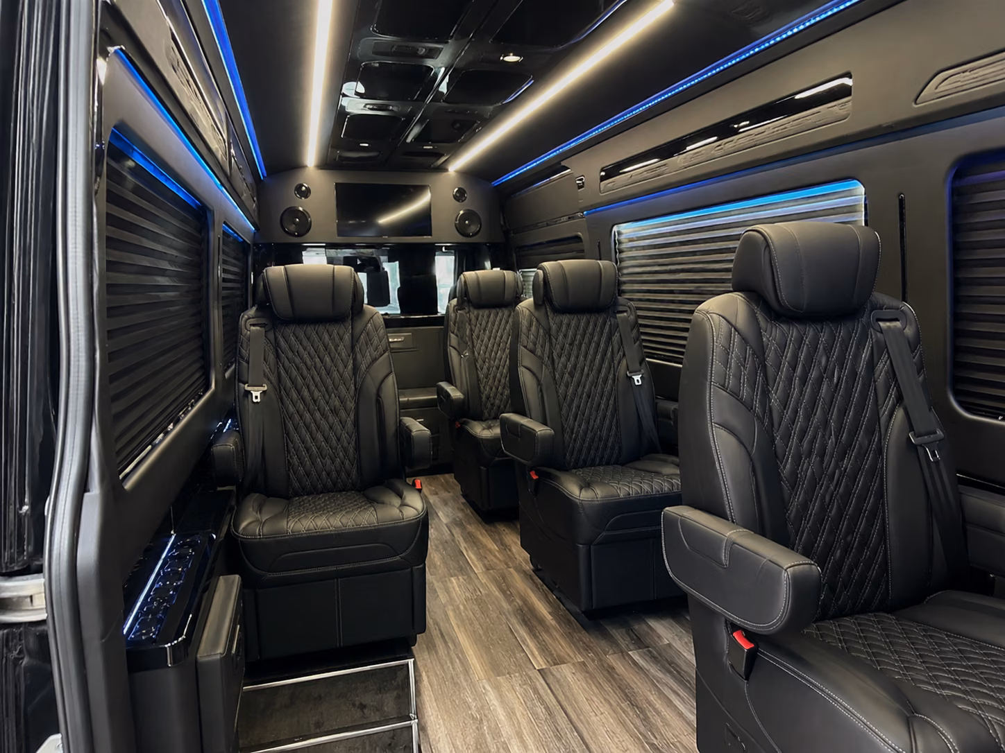 yonkers 15 passenger sprinter van inside