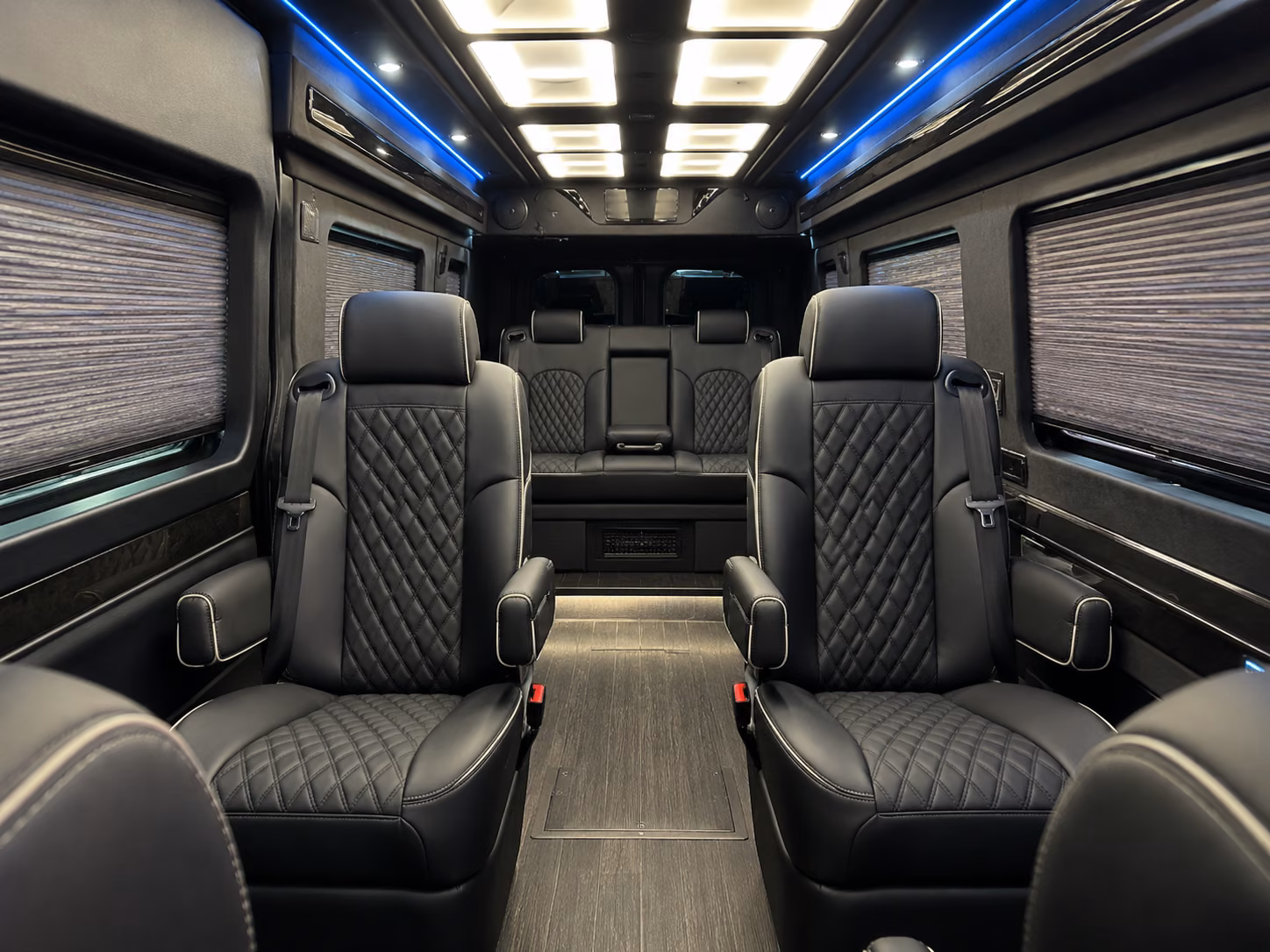 yonkers 18 passenger sprinter van inside