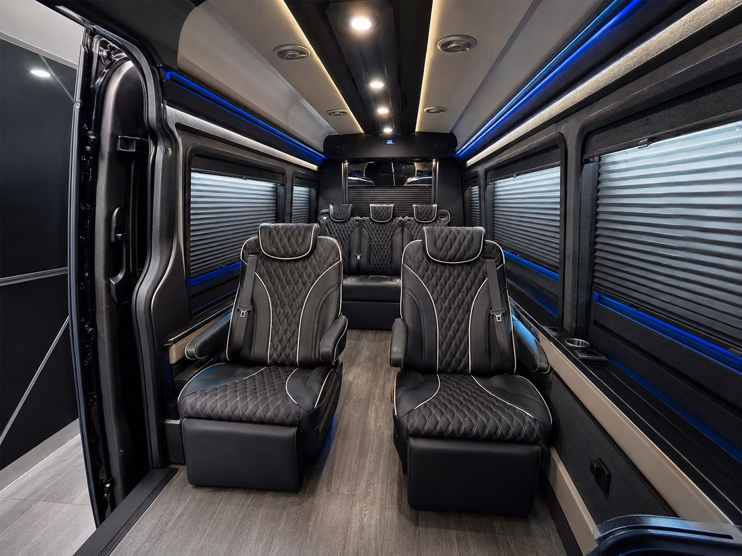 yonkers 18 passenger sprinter van interior