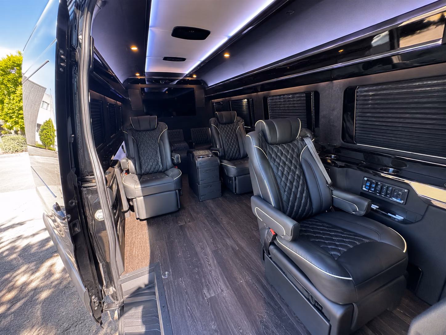 yonkers 8 passenger sprinter van interior