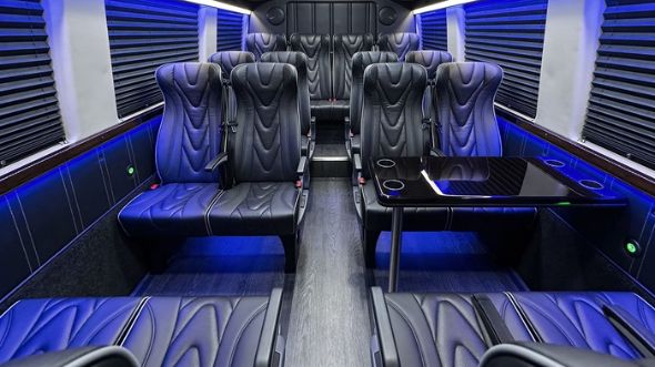 yonkers 20 passenger sprinter van interior